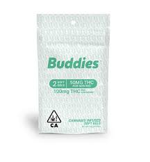 Buddies Brand 2pk THC Soft Gel 100mg