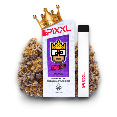 PiXXL 1g Premium THC Disposable Vape KING LOU - ID Delivery Service