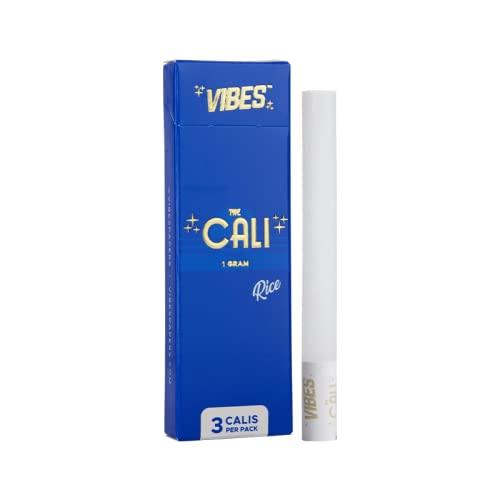The Cali by VIBES Cones Cylindrical Shape  (1g)- 3 per Pack (Rice) - {{ID Delivery Services }}